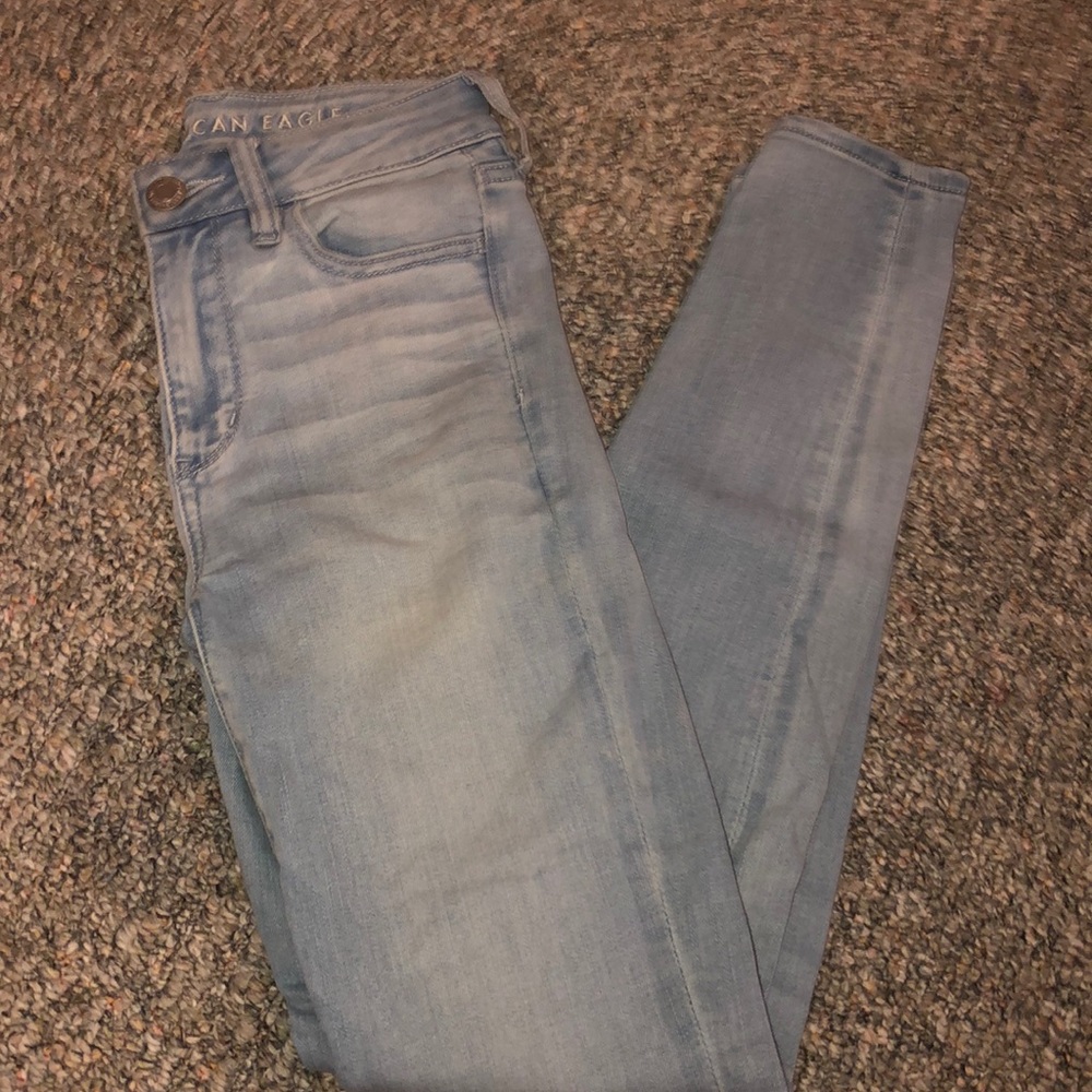 American Eagle superstretch “hi-rise jegging” jean